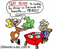 Learn Spanish-arveja