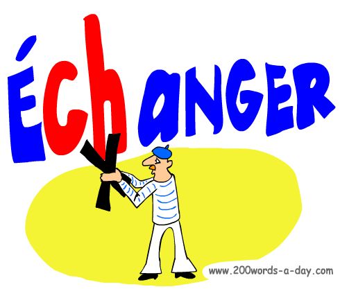 french-verb-to-exchange-is-echanger