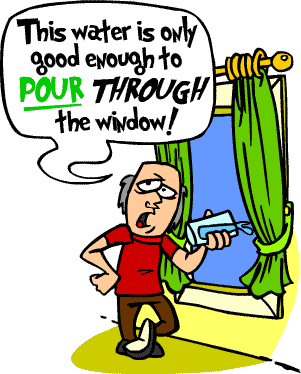 Through in Spanish - por Through in Spanish - por