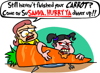 la zanahoria-is-spanish-for-carrot