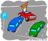 Spanish verb aparcar - park