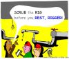 Spanish for scrub is restregar
