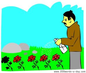spanish-verb-rociar-spray
