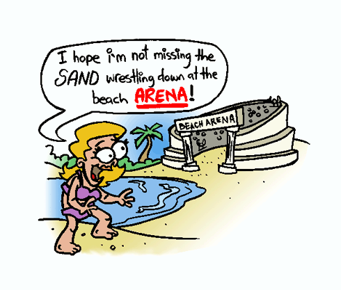 Learn Spanish-arena