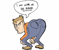 Learn french-derriere