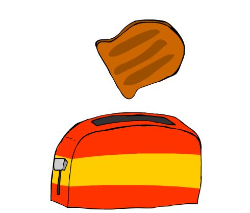 spanish-verb-tostar-toast