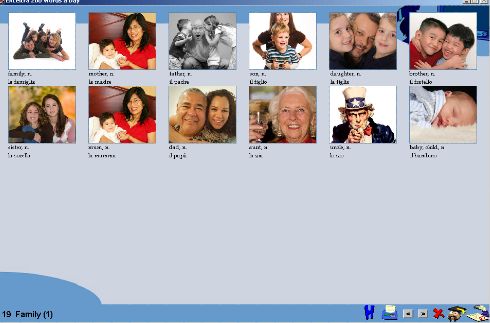 200 Words a Day Flashcard - family