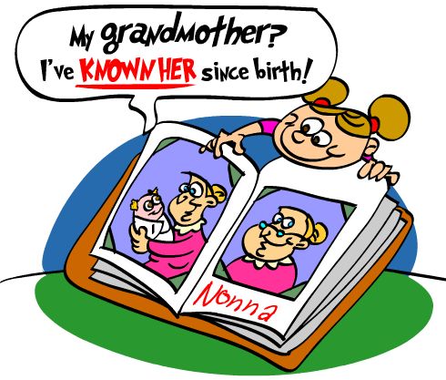 Italian for grandmother