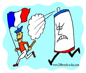 french-verb-vaporiser